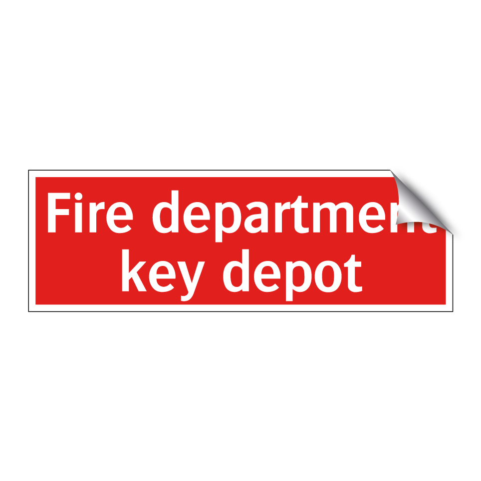Fire department key depot