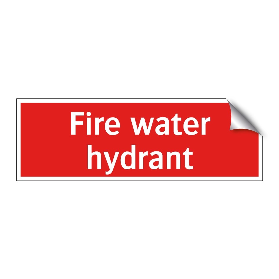 Fire water hydrant