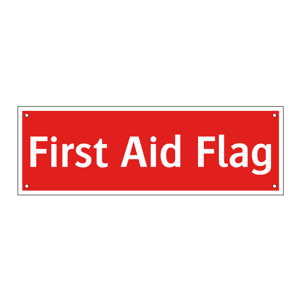 First Aid Flag