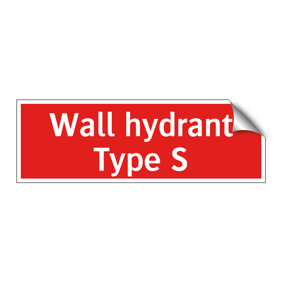 Wall hydrant Type S