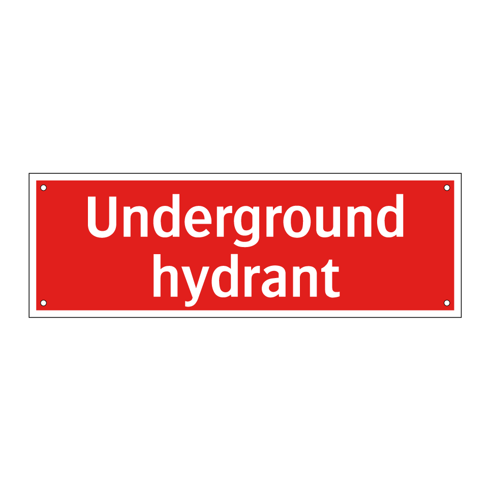 Underground hydrant