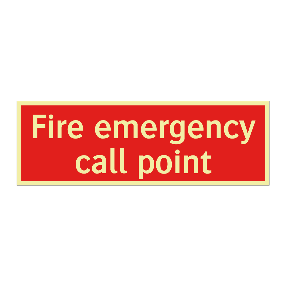 Fire emergency call point