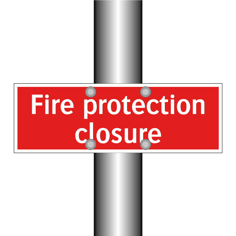 Fire protection closure