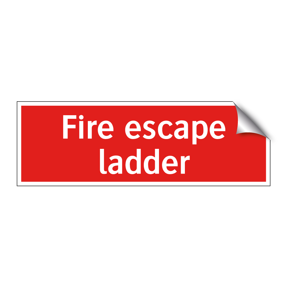 Fire escape ladder