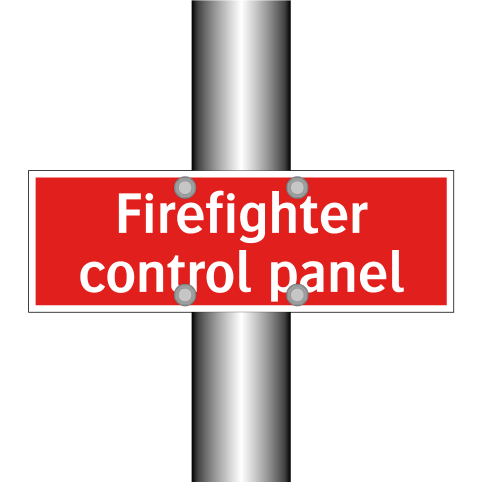 Firefighter control panel