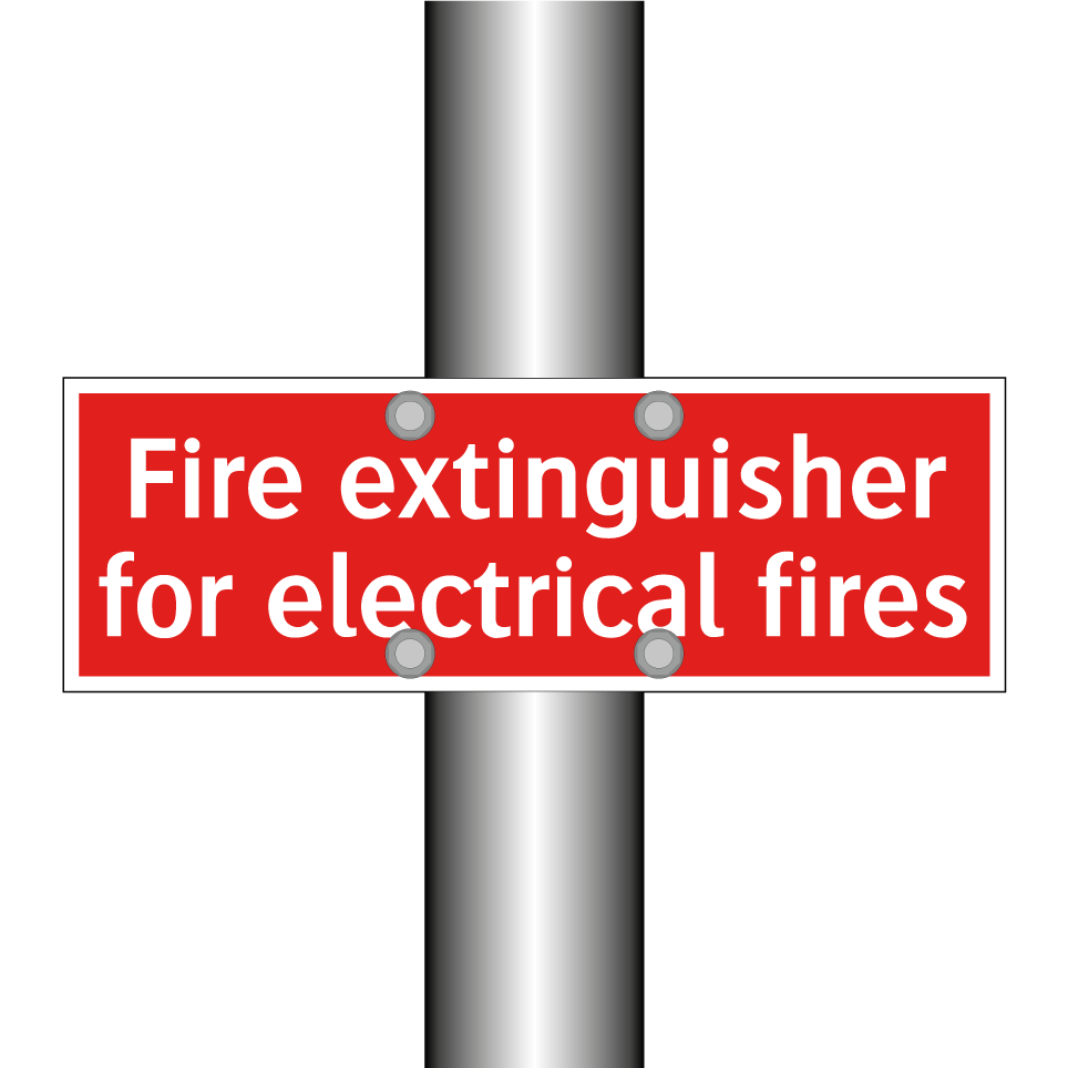 Fire extinguisher for electrical fires