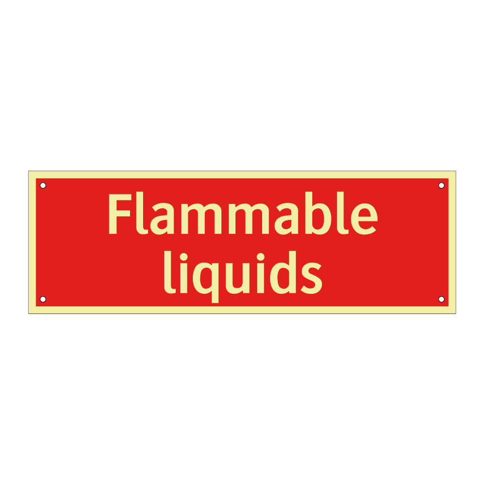 Flammable liquids