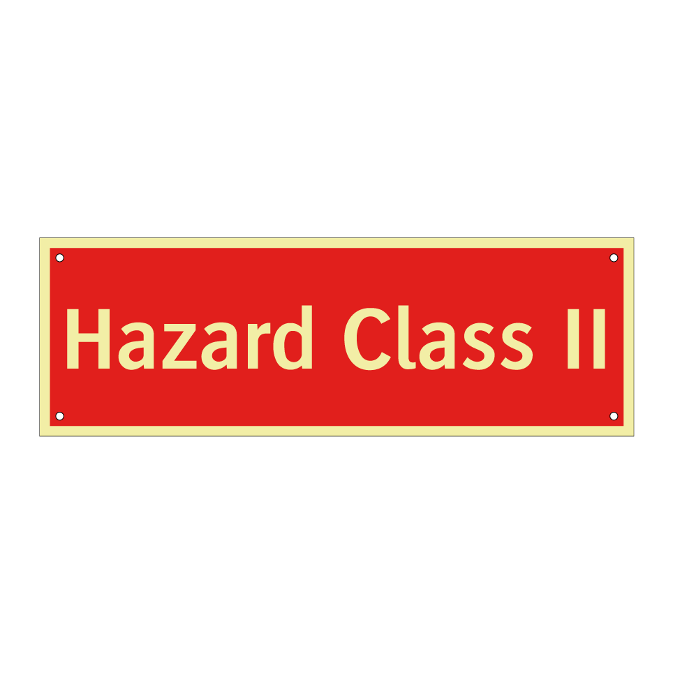 Hazard Class II