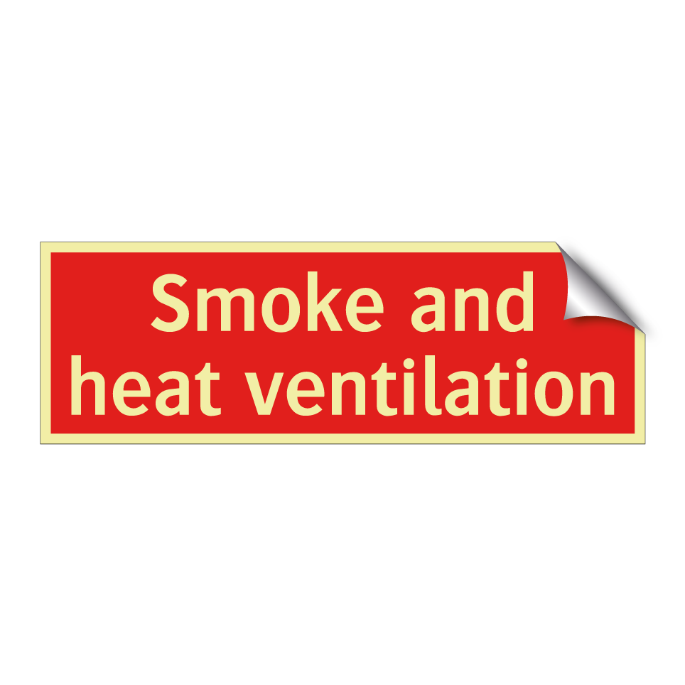 Smoke and heat ventilation
