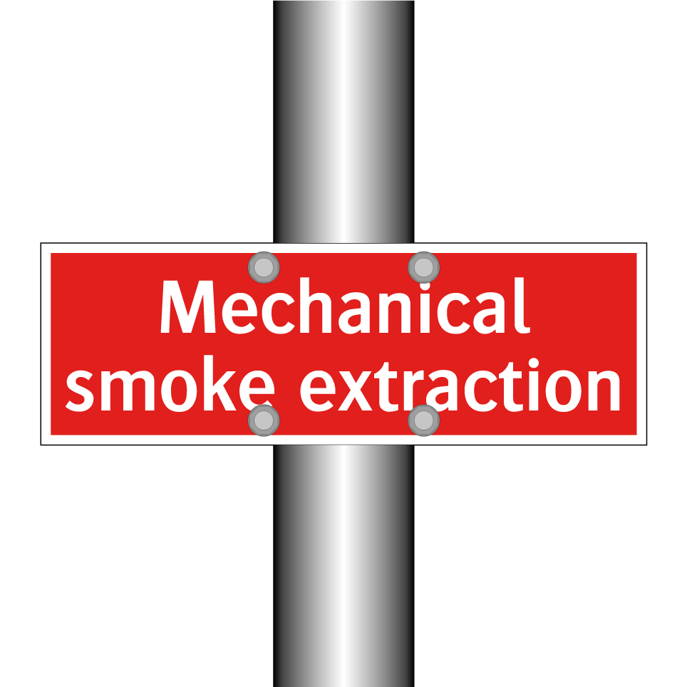 Mechanical smoke extraction
