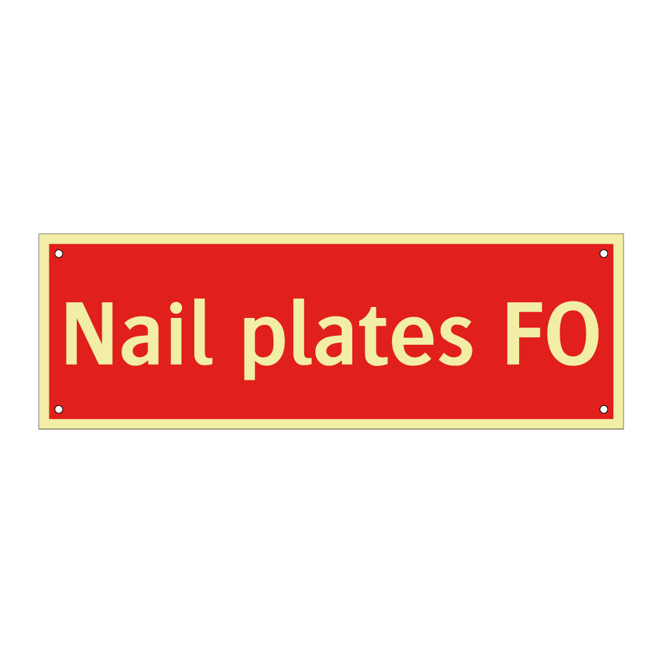 Nail plates FO