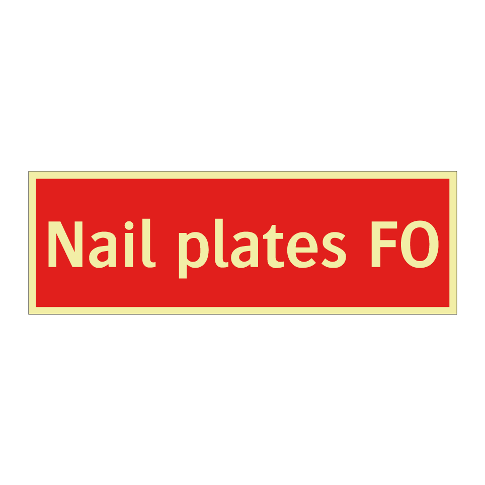 Nail plates FO