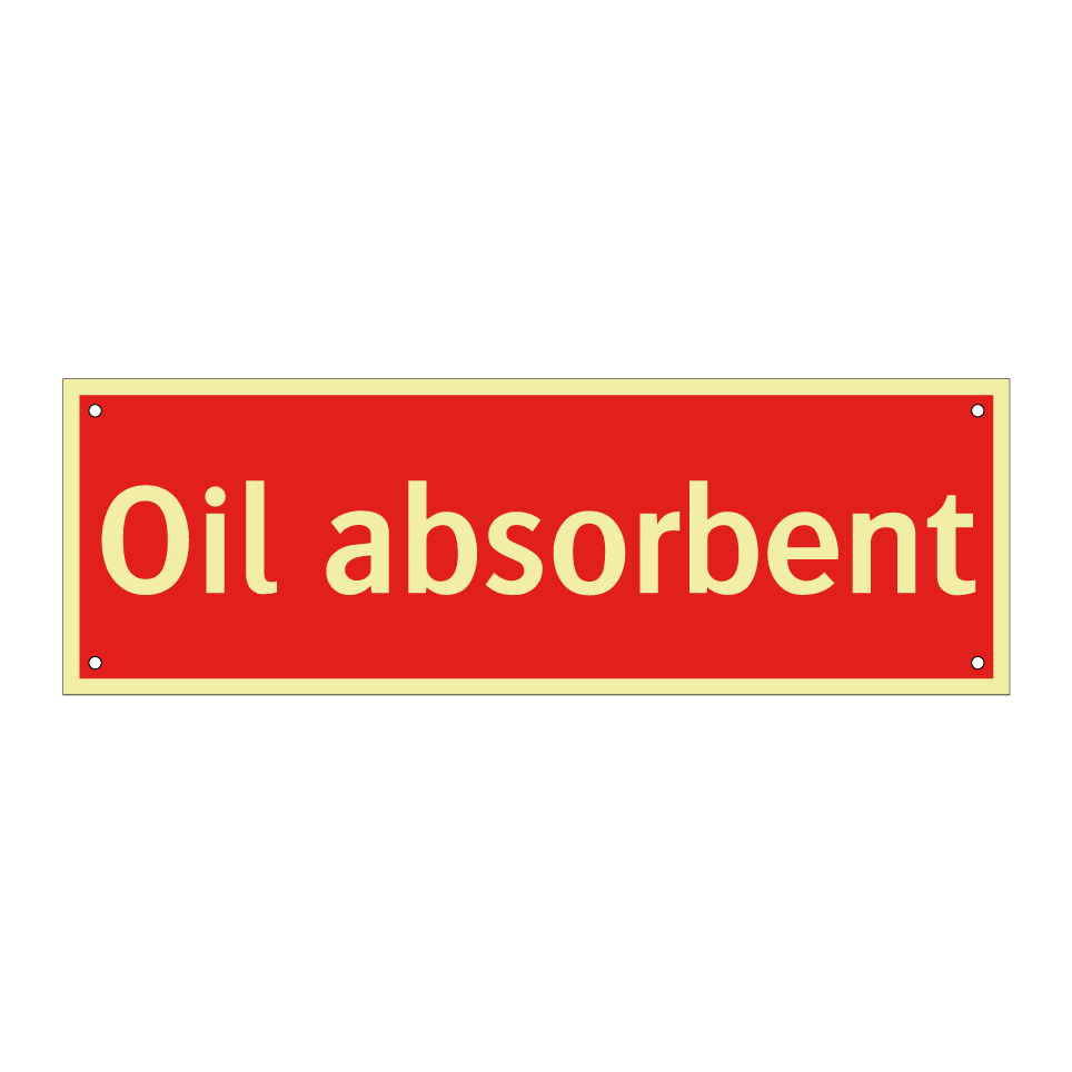 Oil absorbent