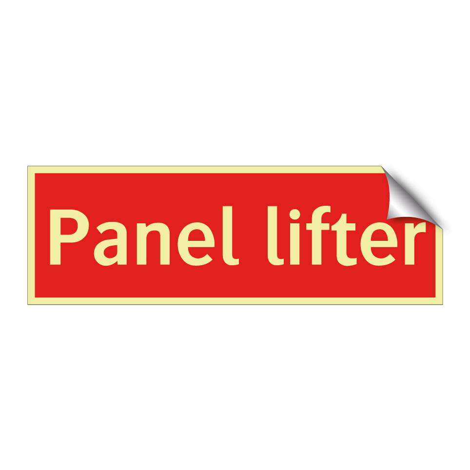 Panel lifter