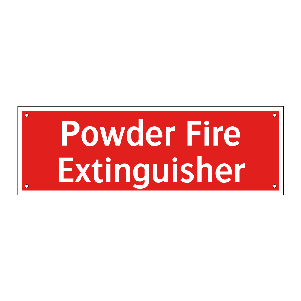 Powder Fire Extinguisher