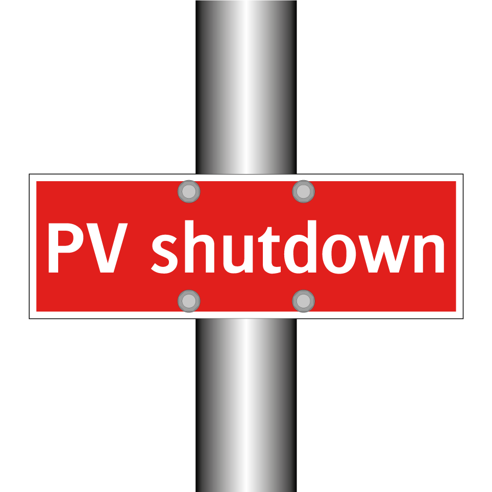 PV shutdown