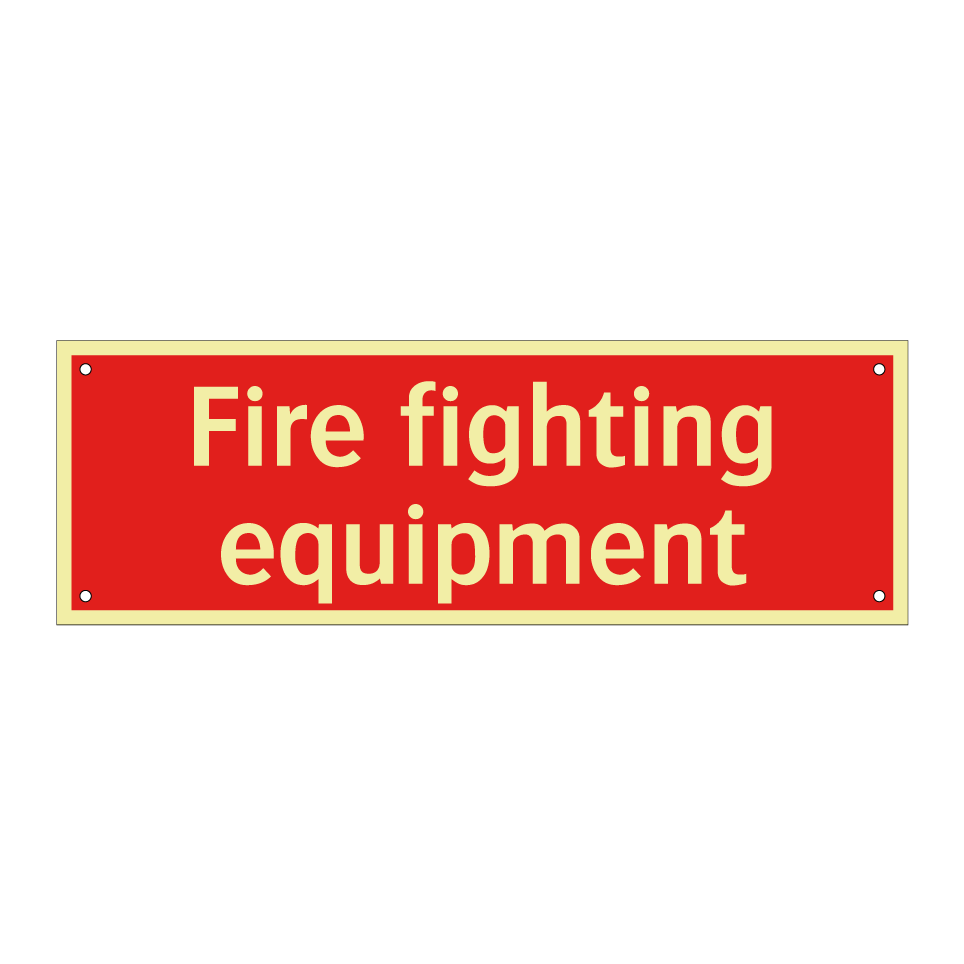 Fire fighting equipment