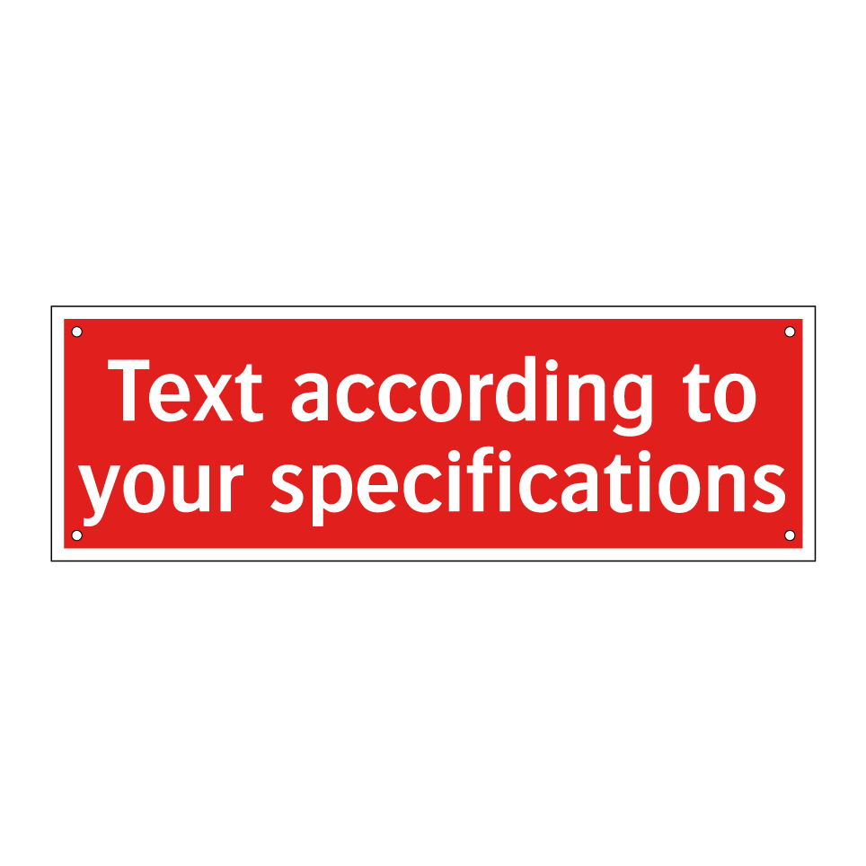 Text according to your specifications