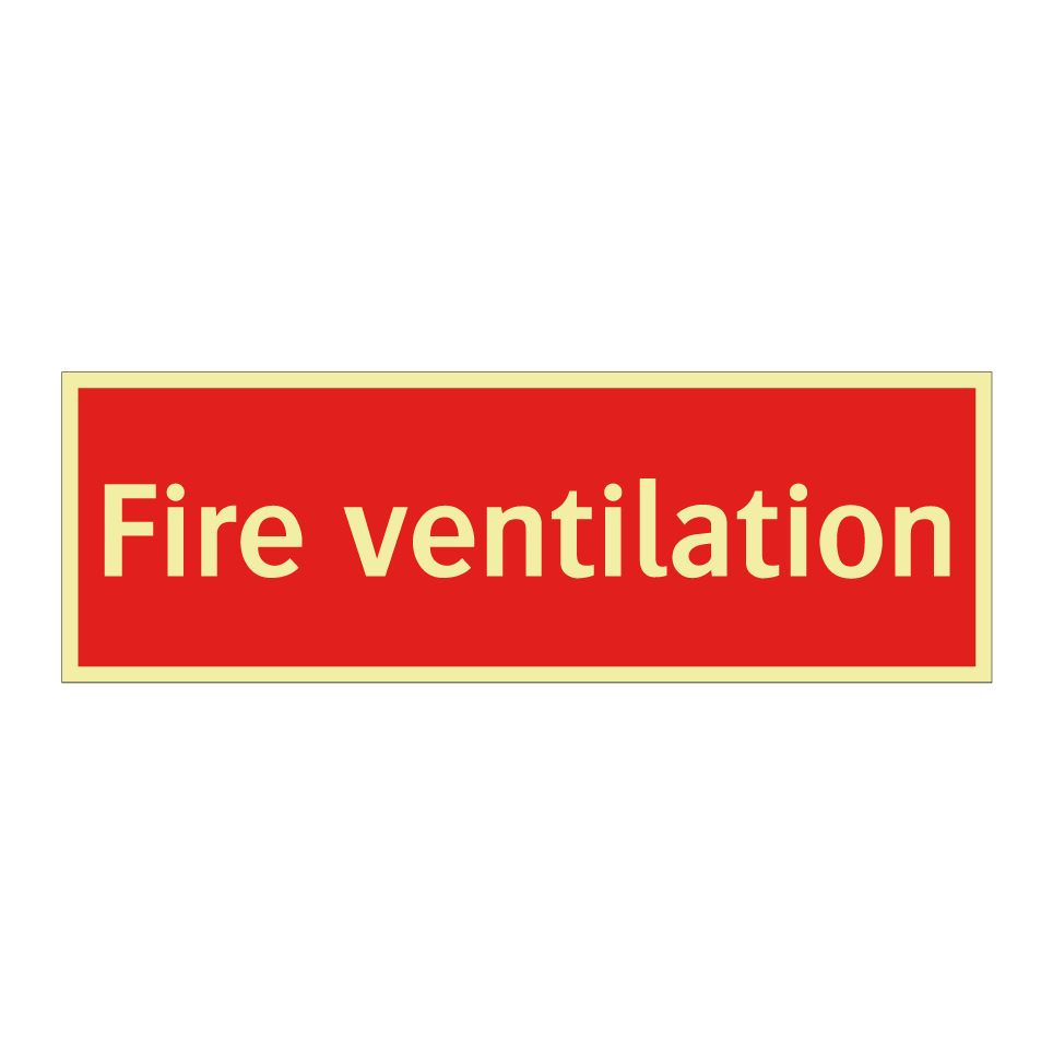 Fire ventilation