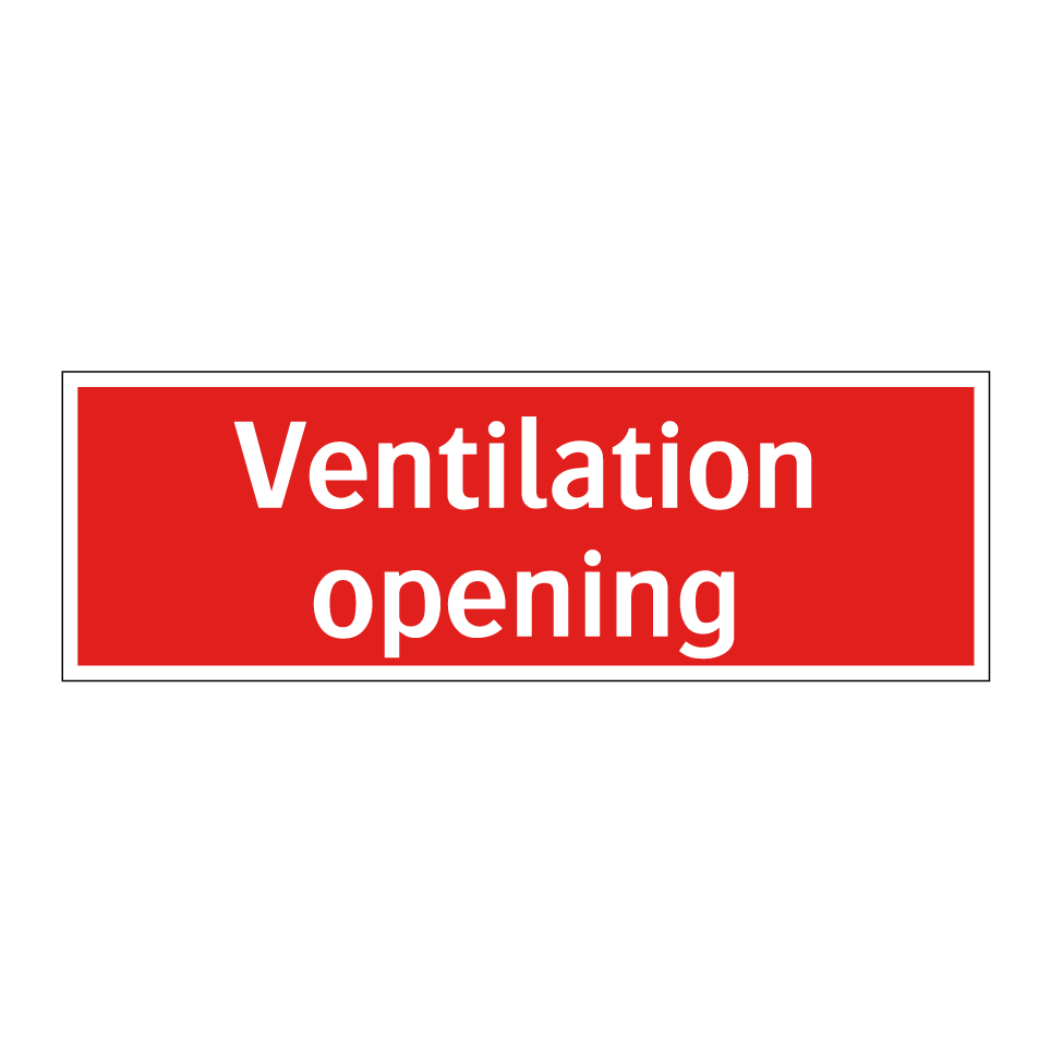 Ventilation opening