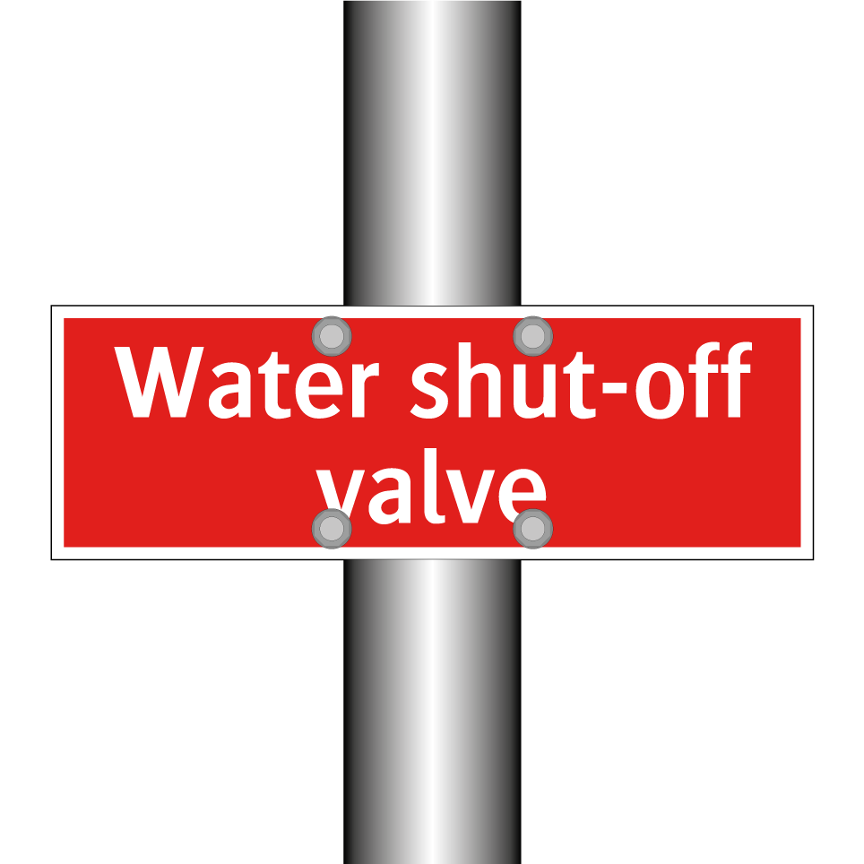 Water shut-off valve