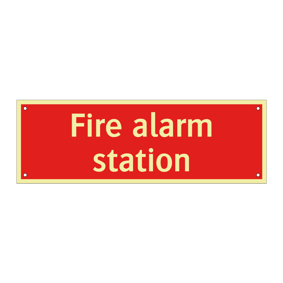 Fire alarm station