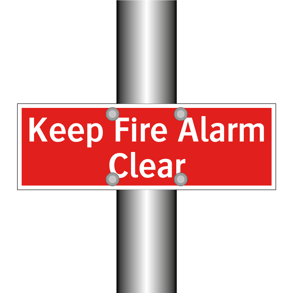 Keep Fire Alarm Clear