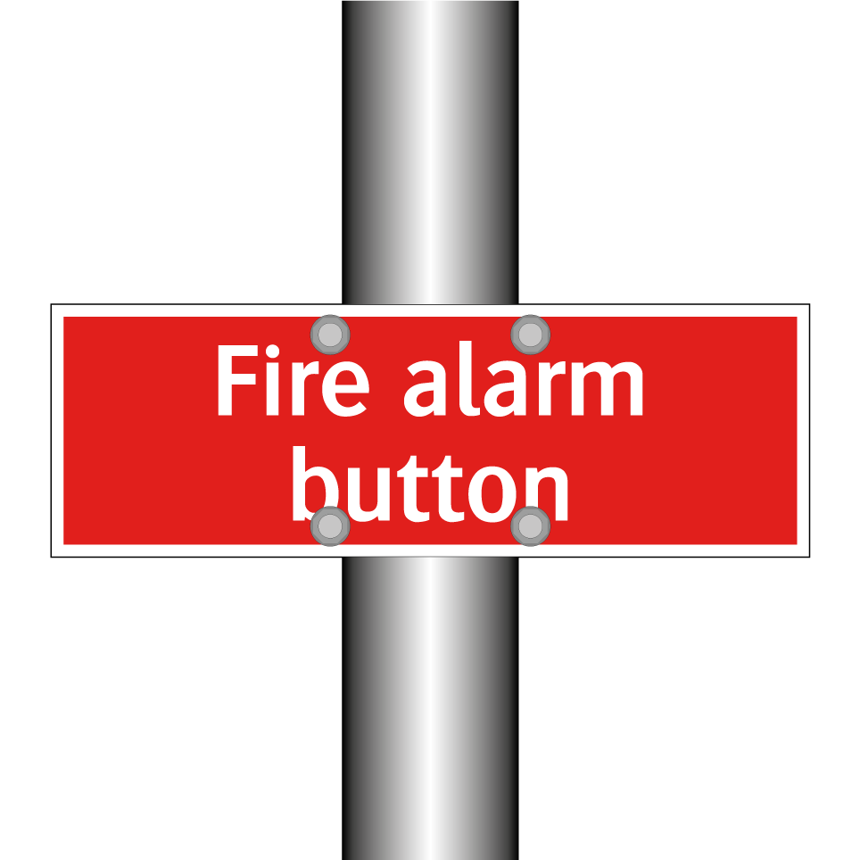 Fire alarm button