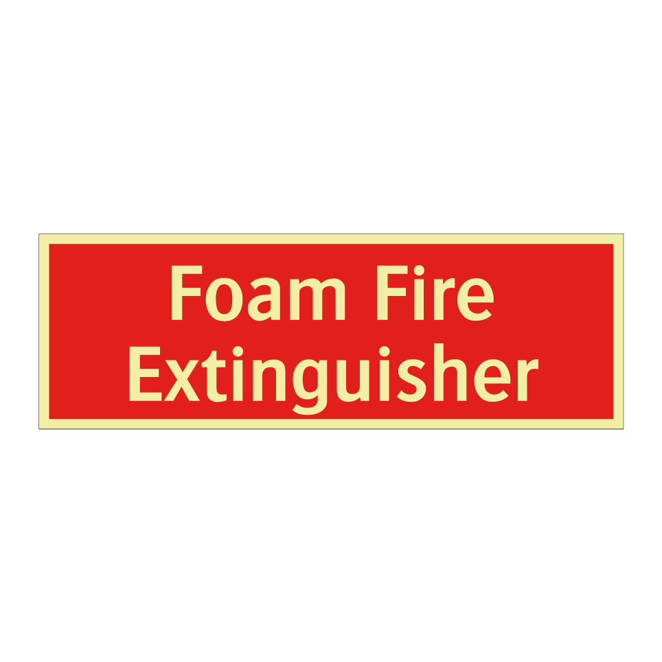 Foam Fire Extinguisher