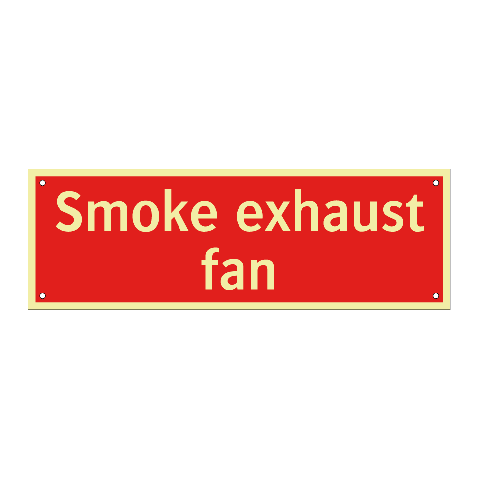 Smoke exhaust fan