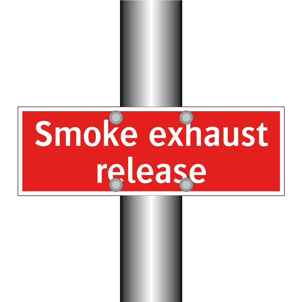 Smoke exhaust release