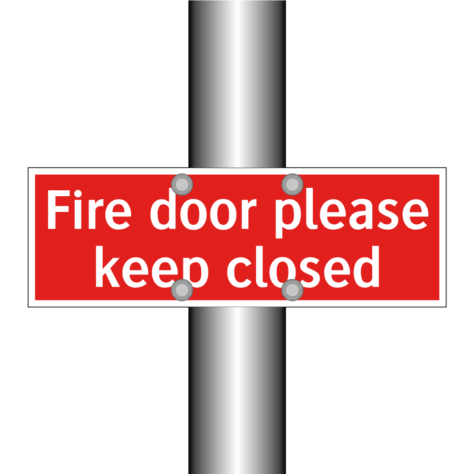 Fire door please keep closed