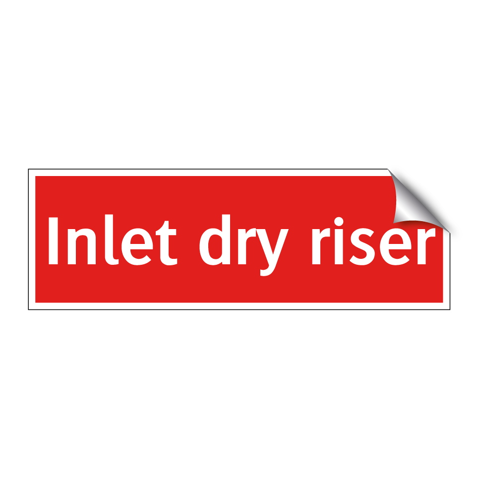 Inlet dry riser