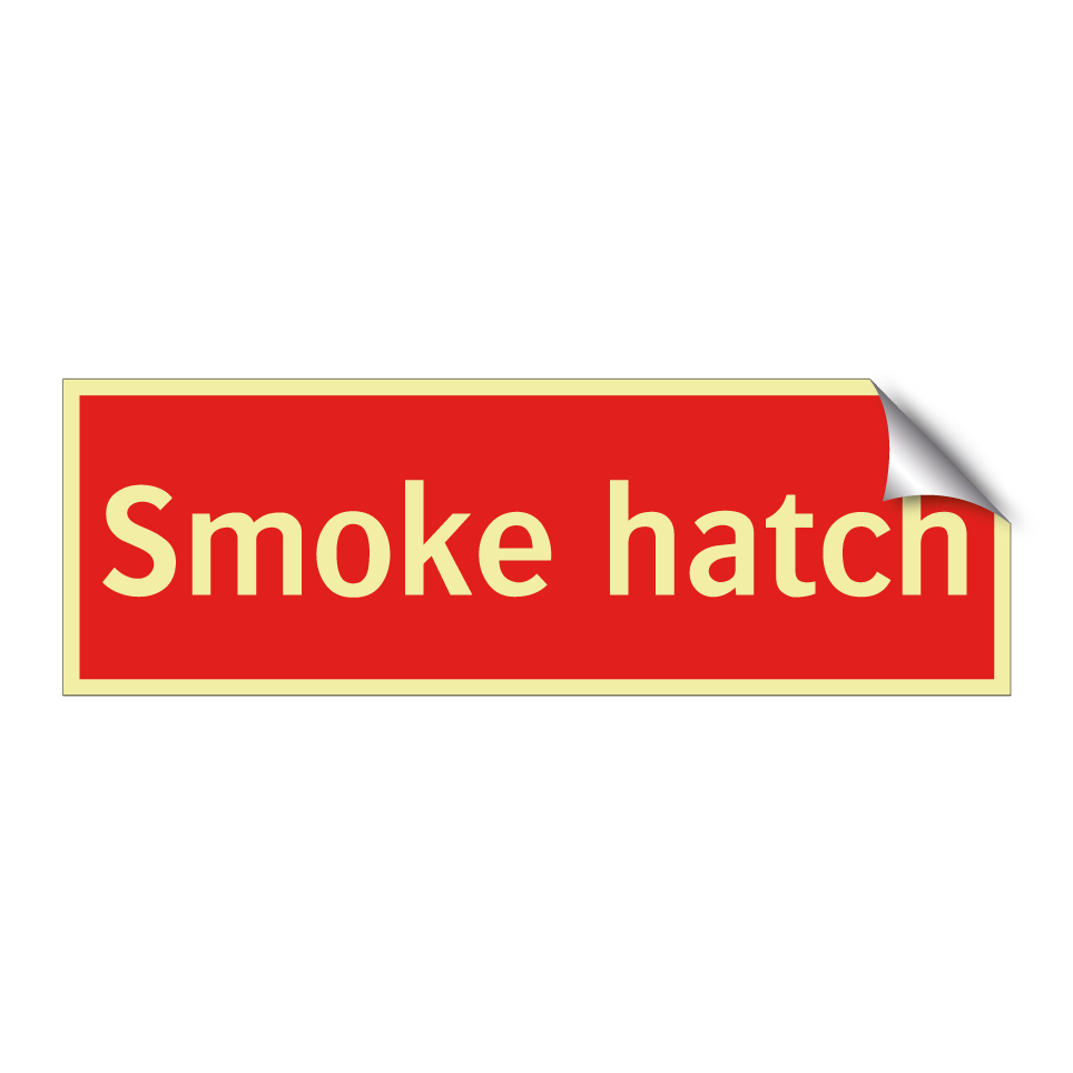 Smoke hatch