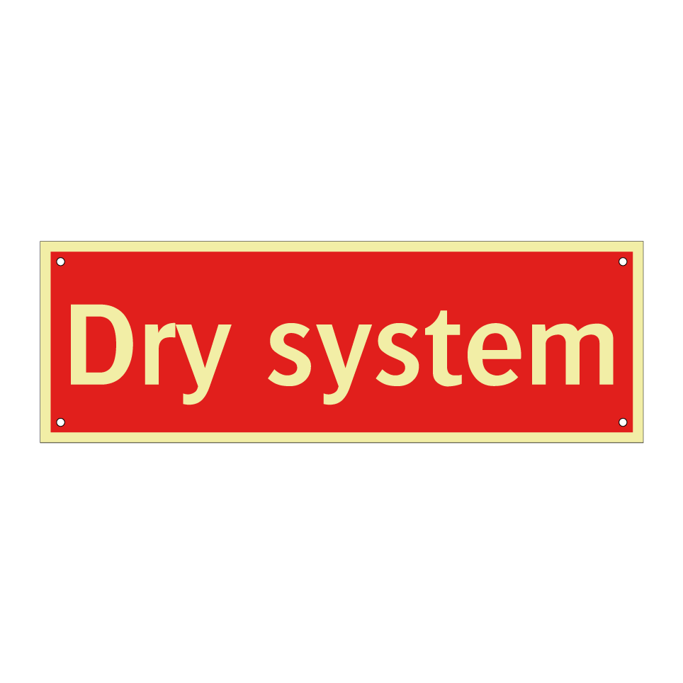 Dry system