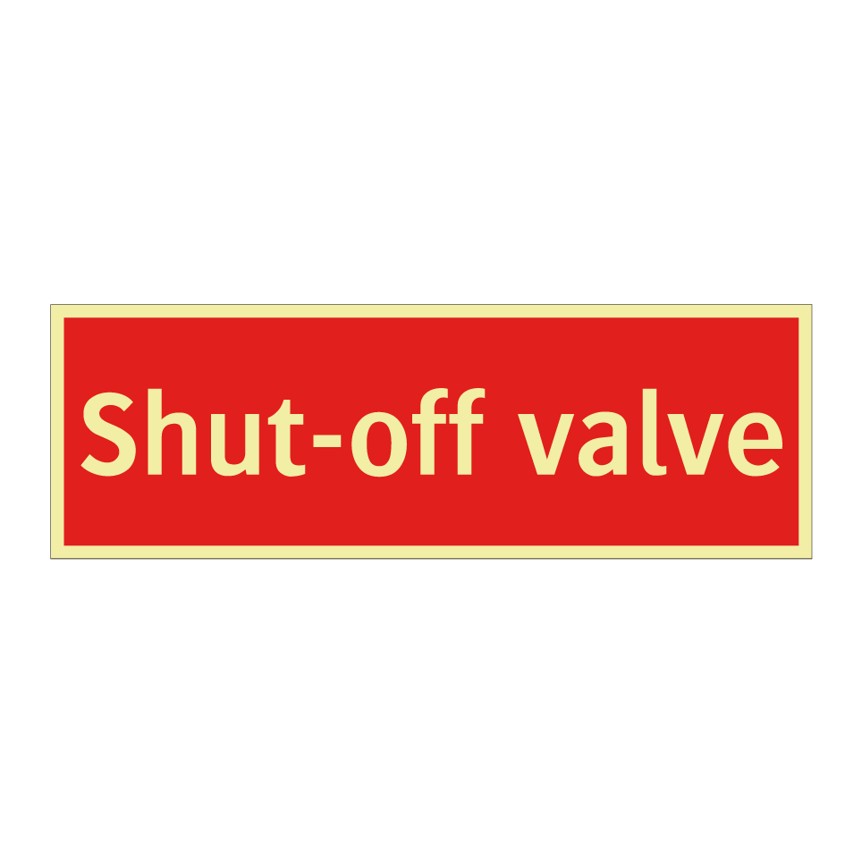 Shut-off valve