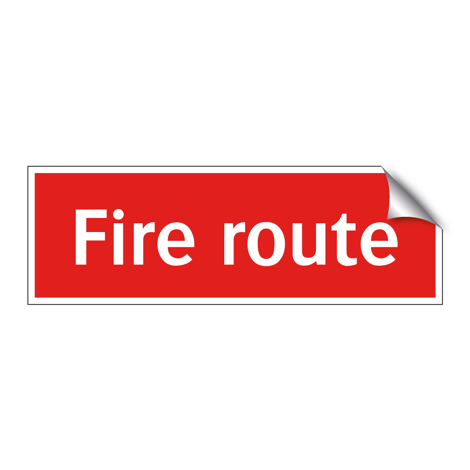Fire route