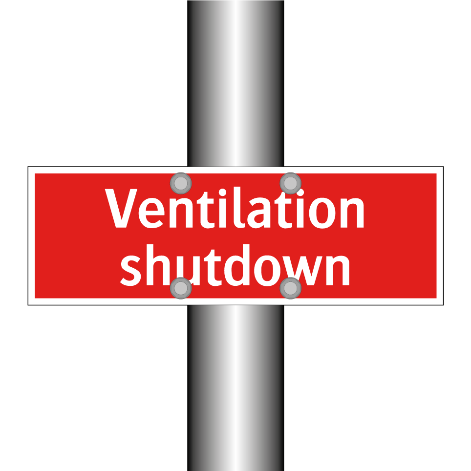 Ventilation shutdown