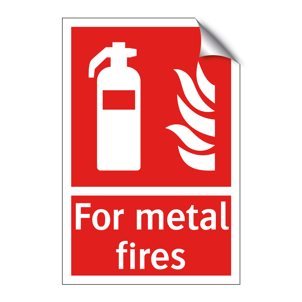 For metal fires