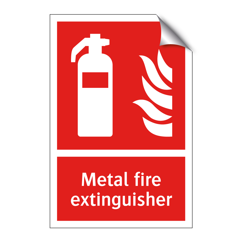 Metal fire extinguisher