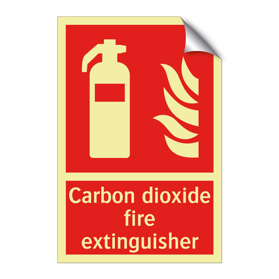 Carbon dioxide fire extinguisher