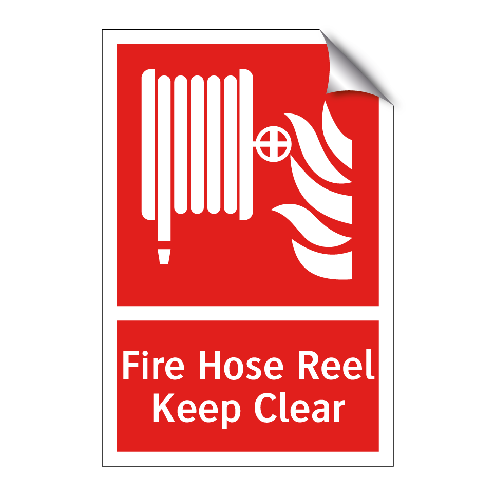 Fire Hose Reel Keep Clear