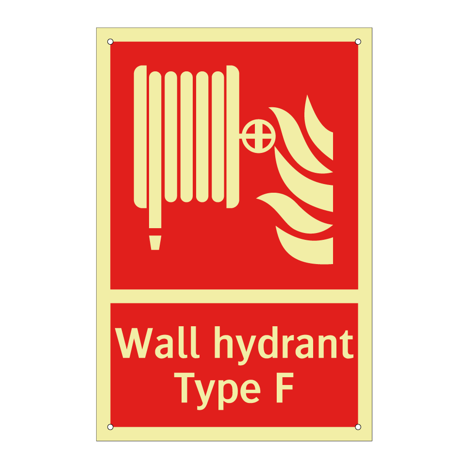 Wall hydrant Type F