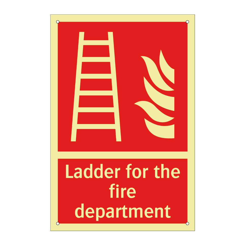 Ladder for the fire department