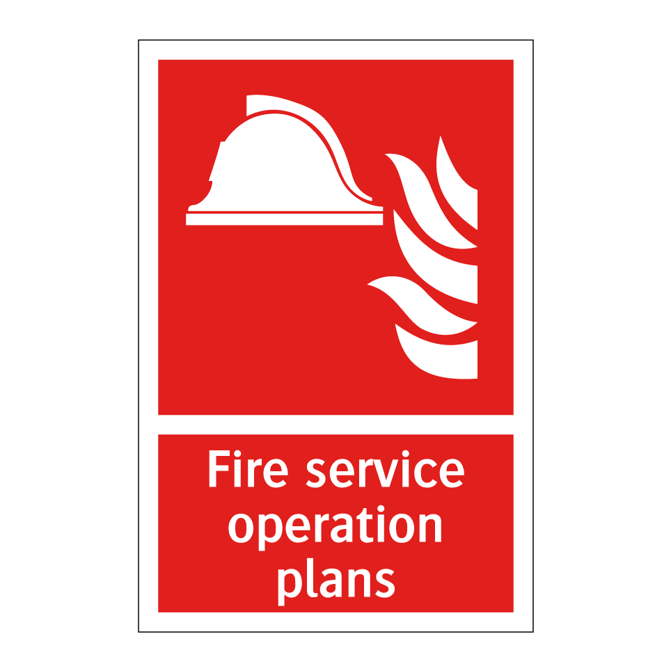 Fire service operation plans