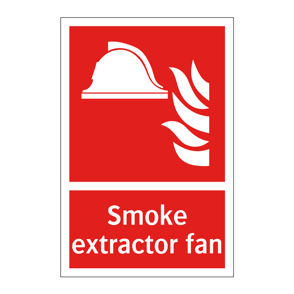 Smoke extractor fan