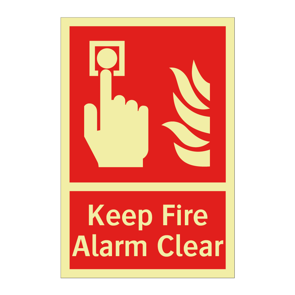 Keep Fire Alarm Clear