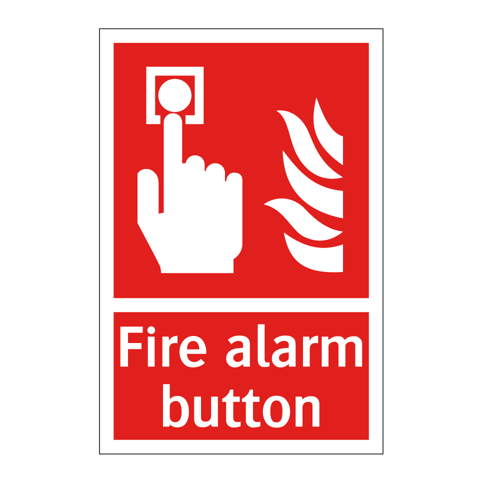 Fire alarm button