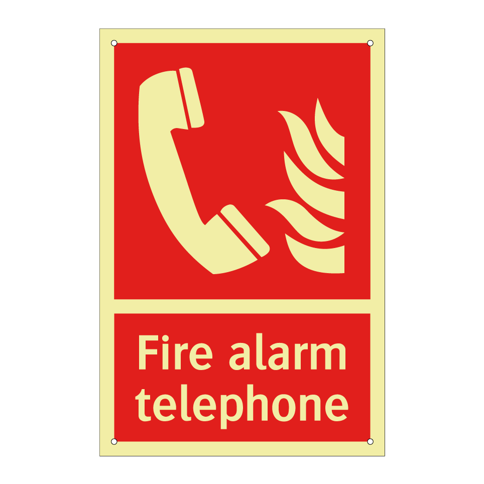 Fire alarm telephone