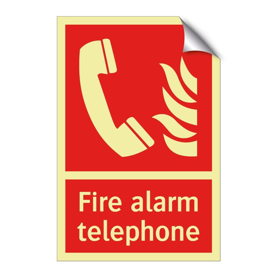 Fire alarm telephone